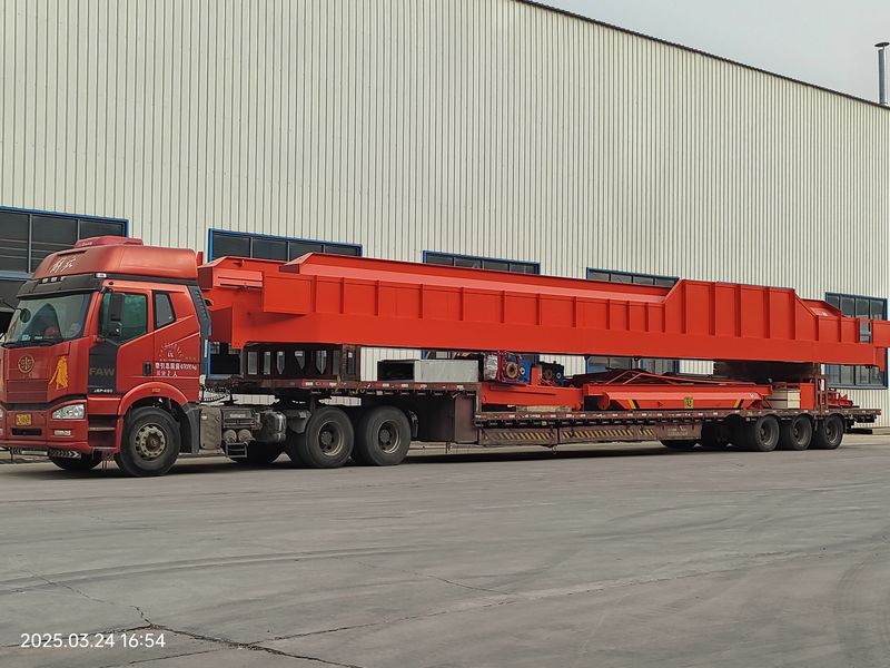 通用橋式起重機(jī) QDXX32/5t—19.5m 電動單梁橋式起重機(jī) 2臺 LD10t—16.5m 制作完成，發(fā)往河北石家莊交付客戶使用。