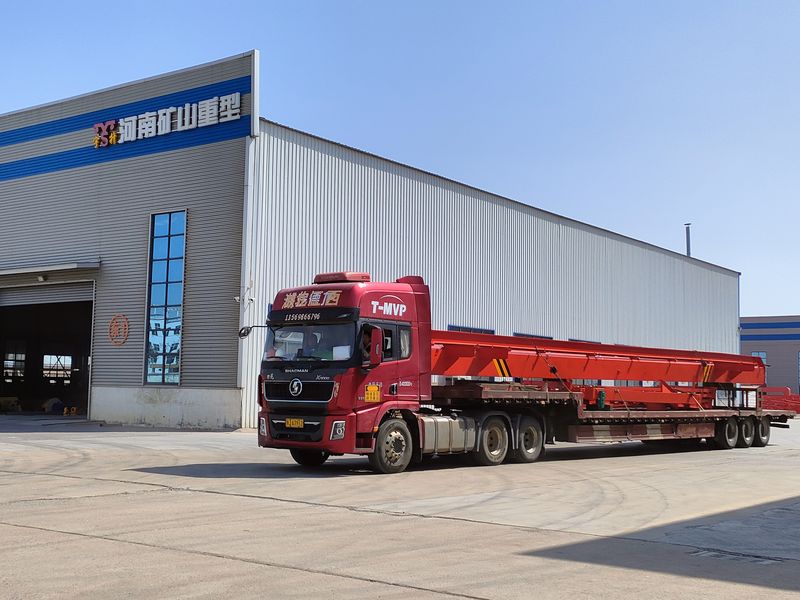 電動葫蘆門式起重機(jī)  MHxh10t—14m 外懸3.5/1.5m 制作完成，發(fā)往青海交付客戶使用